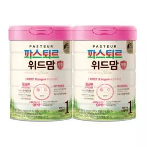 파스퇴르 위드맘 제왕 분유 1단계 750g 2개