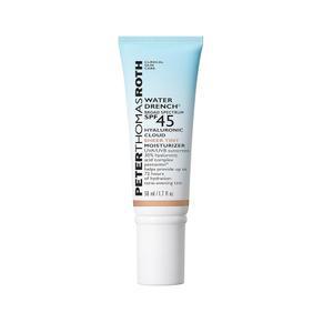 피터 토마스 로스 워터 드렌치 브로드 스펙트럼 SPF 45 히알루론 클라우드 시어 틴트 모이스처라이저