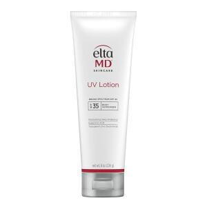 엘타MD UV 로션 바디 선크림 SPF 30+ 과 히알루론산으로 만든 SPF가 함유된