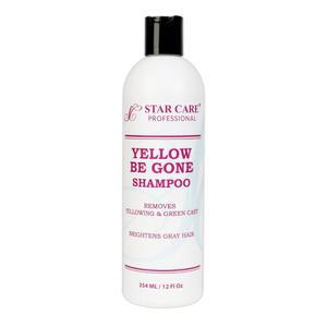 스타 케어 옐로우 비 곤 샴푸 12온스 354ml 1팩 표백 금발 회색 및 강조된 모발 선명한 광택 중화제 윤기 쿨 톤 도움을 줄 수 있음
