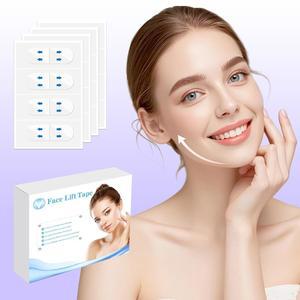 목 테이프 탄력에 도움 보이지 않음 얼굴 300PCS 튀르키예 처진 피부 리프터 조이기 이중 턱 탄력 케어 메이크업