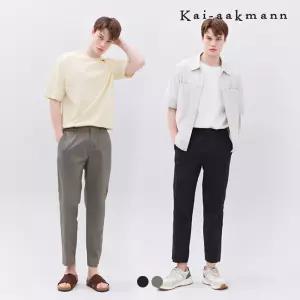 [카이아크만]남성 페이퍼터치 테이퍼드팬츠(HKSMCNT101P)