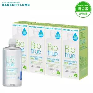 [공식] 바슈롬 바이오트루 렌즈세척액 500ml x4개