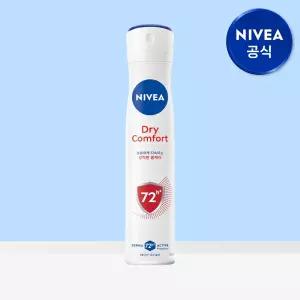 [여름준비 필수템] 체취 방지! 니베아 데오드란트 스프레이 드라이콤포트 200ml 1개