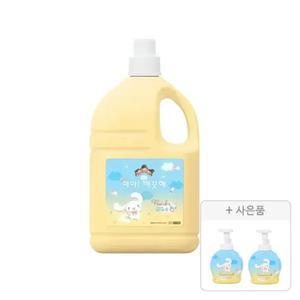 아이깨끗해 대용량 핸드워시 시나모롤 순 4.5L, 1개 + 증정 (시나모롤 핸드워시 공용기, 490ml, 2개)