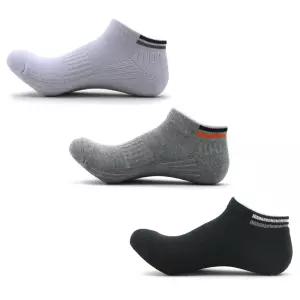 [1PACK] 남성용 목링글 스니커즈 양말 / 발목 스포츠 발바닥 두꺼운 양말 남자 발목 이중바닥 쿠션 헬스 러닝 운동 국산