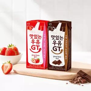 남양 맛있는우유GT 190ml 48팩 초코 딸기