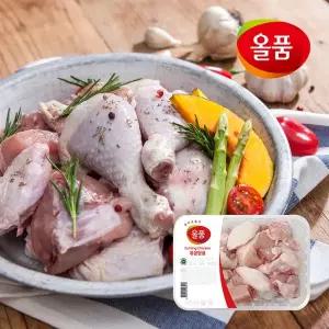 [올품] 1등급 국내산 냉장 닭볶음탕용 4kg (1kgx4팩)