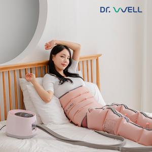 닥터웰 종아리 공기압 마사지기 뉴에어라이너 허리세트 DR-5800 (본체+다리+허리)