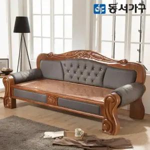동서가구 동서가구 명가돌 고급 미송원목 홍맥반석 가죽 카우치 돌소파 DF635863
