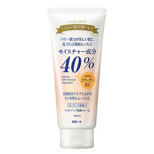 일본정품 ROSETTE 로제트 콜라겐 40% 폼클렌징 168g 고보습 저자극 세안제 건성 민감성