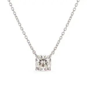 도로시 14k 쿠션컷 랩 다이아몬드 1캐럿 목걸이 약 1.1CT)