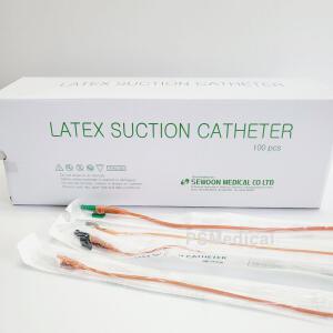 세운메디칼 멸균 석션카테터 2홀  흡입용 카테타 100개