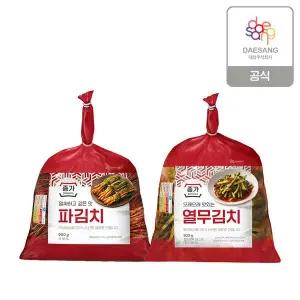 [하프클럽/종가집](m)파900g+열무900g