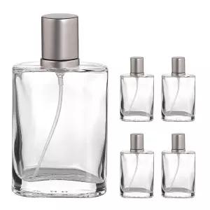 디지오 투명 50ml 5개 향수 공병 스크류타입 용기 만들기 재료 퍼퓸 스프레이 유리 DIY
