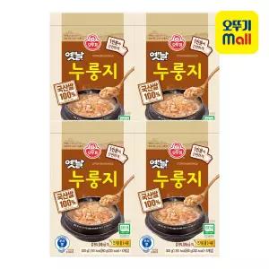 [본사직영] 오뚜기 옛날 구수한 누룽지 국산 (60gX5입) 4개