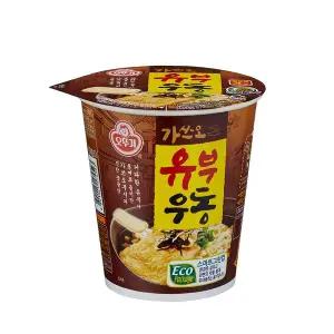 [오뚜기] 유부우동 컵 62g 15개