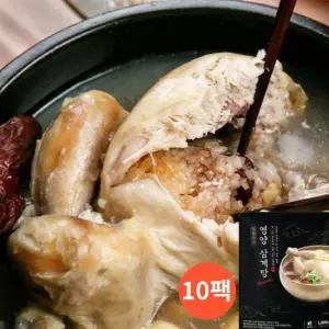 집밥장인 참이맛 영양삼계탕 블랙 1kg x 10개
