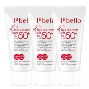 아쿠아 워터프루프 썬크림 50ml 3개 SPF50+ PA+++