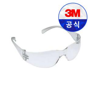 3M 보안경 버츄어 투명 11329 김서림 방지 초경량 보호 안전 안경 고글 워터밤 용접