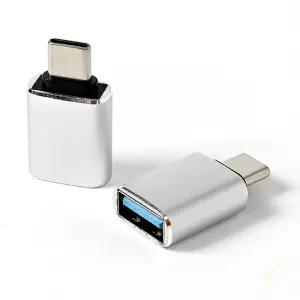 부승 휴대폰 용품 USB 3.0 A TO C타입 OTG젠더(실버) USBTOC케이블 단자변환 C타입