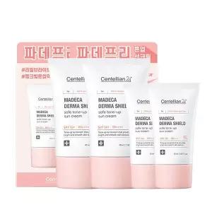 [센텔리안24]마데카 더마 쉴드 세이프 톤업 선크림 40ml+20ml 듀오세트 2개 선케어 선크림 톤업 자외선