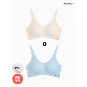 [하프클럽/ 이너웨어]뉴 라이크라 인견쉘론 몰드부착 스트랩 1 1 오트밀 블