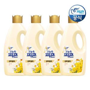 피죤 고농축 섬유유연제 써니가든 2L 용기 x 4개
