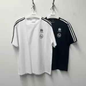 HC10 남여두줄라인장식반팔티 남여공용, 여름 라운드 반팔 티셔츠 ITZ2TR06A