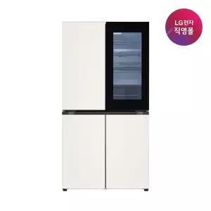 [LG][LG전자 직영] LG 디오스 오브제컬렉션 노크온 냉장고 T875MEE312 (870L)
