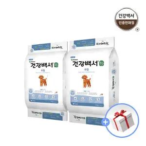 건강백서 순 푸들 5.1kg 2개 (총 10.2kg) + 새감바 1개 랜덤증정