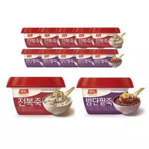 동원, 양반 전복죽, 287.5g, +밤단팥죽 285g 각6개 (총12개)