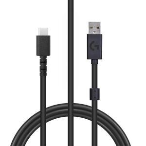 [누리sound]호환용 로지텍 G733 무선 광속 게이밍 헤드셋용 충전 케이블, USB C에서 A 타입, 교체