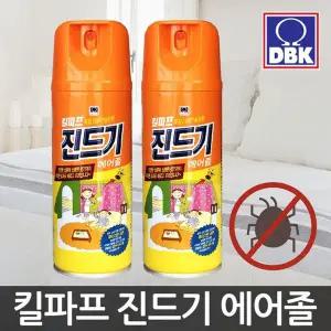 [NS홈쇼핑]DBK 킬파프 진드기 에어졸 300mlx2 집먼지진드기박멸[35682948]