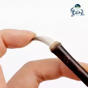 나한죽 채색붓 민화붓 겸호필 한국화 동양화 서예 캘리 화방 전문가