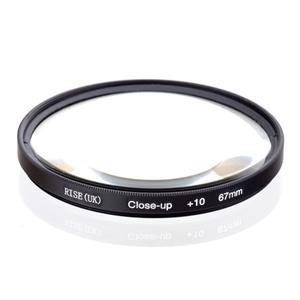 RISEUK 67mm 매크로 클로즈업  10 모든 DSLR 디지털 카메라 용 필터 67MM 렌즈