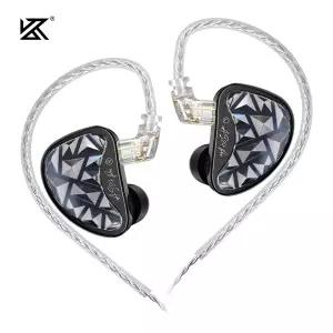 KZ AS24 PRO 24 BA 유닛 HIFI 이어폰 업그레이드된 밸런스드 아마츄어 드라이브 조정 가능한 이어폰 유선