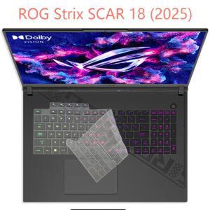 호환 에이수스ROG Strix SCAR 18 2025 G835 / 18 TPU 노트북 키보드 커버 스킨