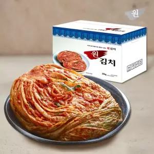 원김치 식당 업소용 포기김치 10kg 아이스박스