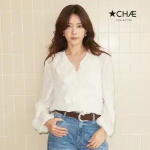 채컬렉티브 26SS 러플 패고딩 블라우스+이너탑