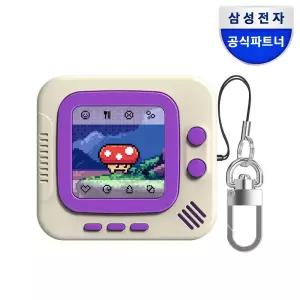 삼성 갤럭시 버즈4 픽셀 케이스(숲,메뉴,레벨업) GP-FPR640AMC
