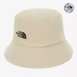 [노스페이스] [노스페이스 공식] NE3HR51B TNF 로고 버킷 햇 BEIGE