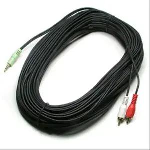 스테레오 740XDT01 RCA 2선 케이블 3극 AUX Stereo 3.5 M to 2RCA M 20M AV3550