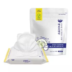 자우버 주방 다용도클리너 50매입+에브리데이 식기세척기 세제 60개입