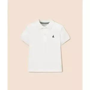 빈폴 키즈 BI6242UE30 Essential 피케 카라 반소매 티셔츠 - 아이보리 965510