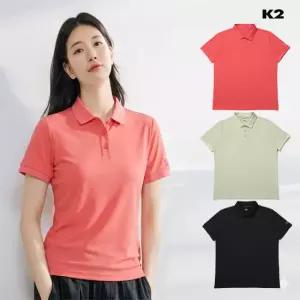 [롯데백화점]케이투 [수지 착용] 여성 코드텐(CODE10) 아이스 냉감 폴로 티셔츠W KWM24250
