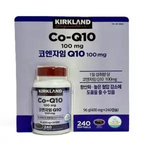 코스트코 커클랜드 시그니춰 코엔자임 큐텐 400mg x 240캡슐 두레샵2603