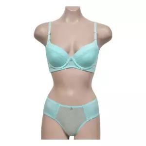 [오노마] ONM 파스텔 예쁜레이스 여자 B컵브라팬티세트