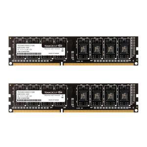 TEAMGROUP 엘리트 DDR3 16GB 키트 (2x8GB) 1600MHz (PC3-12800) CL11 언버퍼링 비ECC 1.5V UDIMM 240 핀 PC 컴퓨터 데스크톱 메모리 모듈 램 업그레이드 - TED316G1600C11DC01