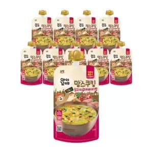 [G] 남양 맘스쿠킹 이유식 닭고기 시금치 카레 아기밥 (15개월) 10개